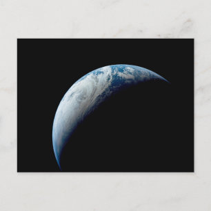 Carte Postale Crescent Terre De La Mission Apollo 4.