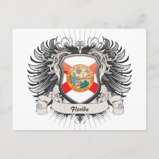 Carte Postale Crest de Floride (Devant)