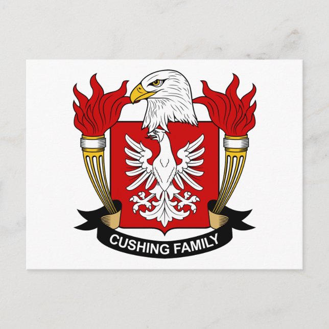 Carte Postale Crest de la famille (Devant)