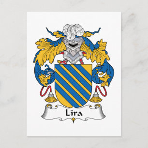 Carte Postale Crest de la famille Lira