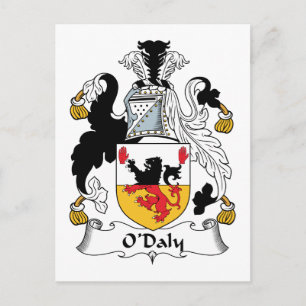 Carte Postale Crest de la famille O'Daly