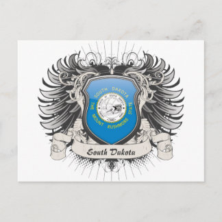 Carte Postale Crest du Dakota du Sud