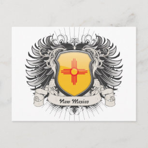 Carte Postale Crest du Nouveau-Mexique
