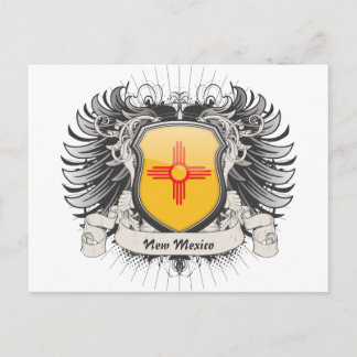 Carte Postale Crest du Nouveau-Mexique