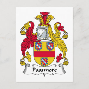 Carte Postale Crest famille Passmore