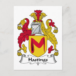 Carte Postale Crête de famille de Hastings