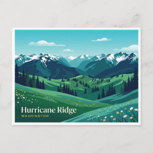 Carte Postale Crête de l'ouragan, Parc national Olympique