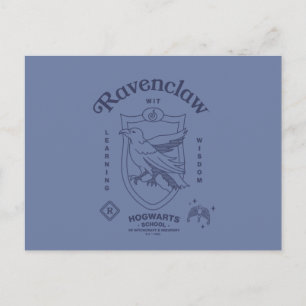Carte Postale CRÈTE DE SAGESSE RAVENCLAW™ pour l'apprentissage d