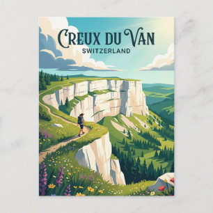 Carte Postale Creux du Van Suisse