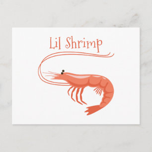Carte Postale Crevettes Lil