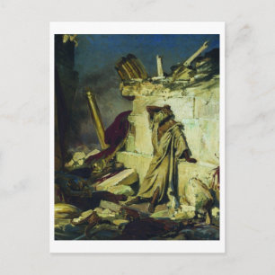 Carte Postale Cri de prophète Jérémie
