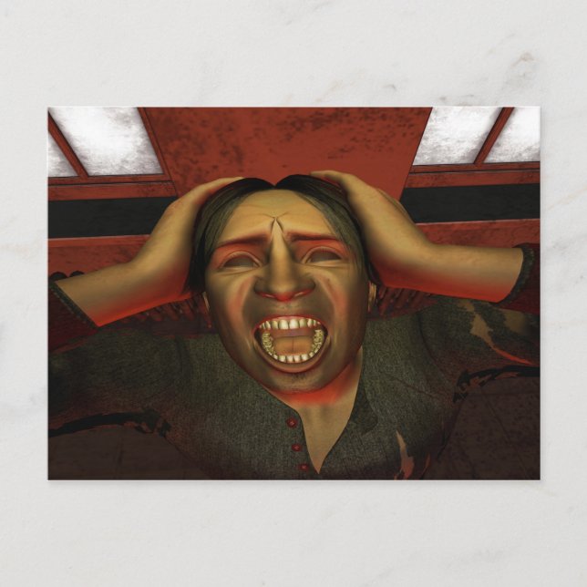 Carte Postale Cri primal (Devant)