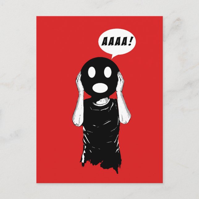 Carte Postale crier (Devant)