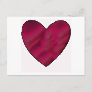 Carte Postale Crimson amour coeur