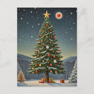 Carte Postale Crimson Noel