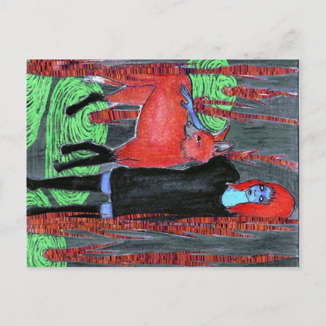 Carte Postale Crinière (Devant)