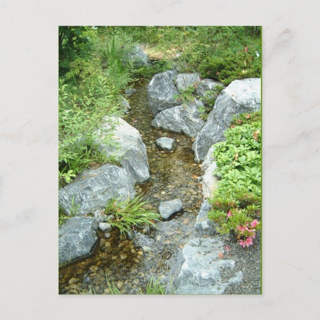 Carte Postale Crique au Japon (Devant)