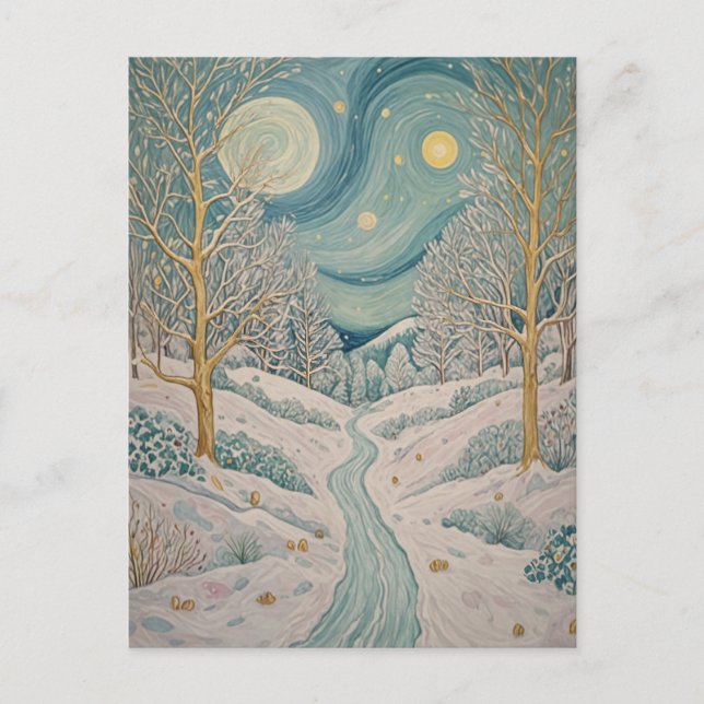 Carte Postale Crique cristallisé (Devant)