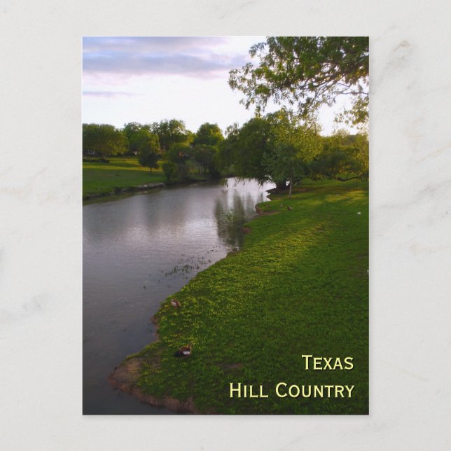 Carte Postale Crique de Cibolo (Devant)