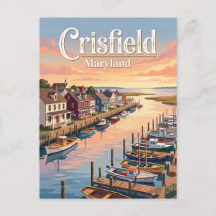 Carte Postale Crisfield, Maryland