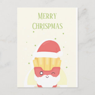 Carte Postale Crispy Patties Joyeux Noël Chrispé