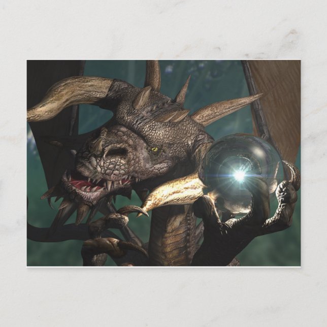 Carte Postale Cristal Dragon (Devant)