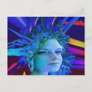 Carte Postale Cristal spatial