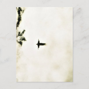 Carte Postale Cristo Redentor dans les nuages