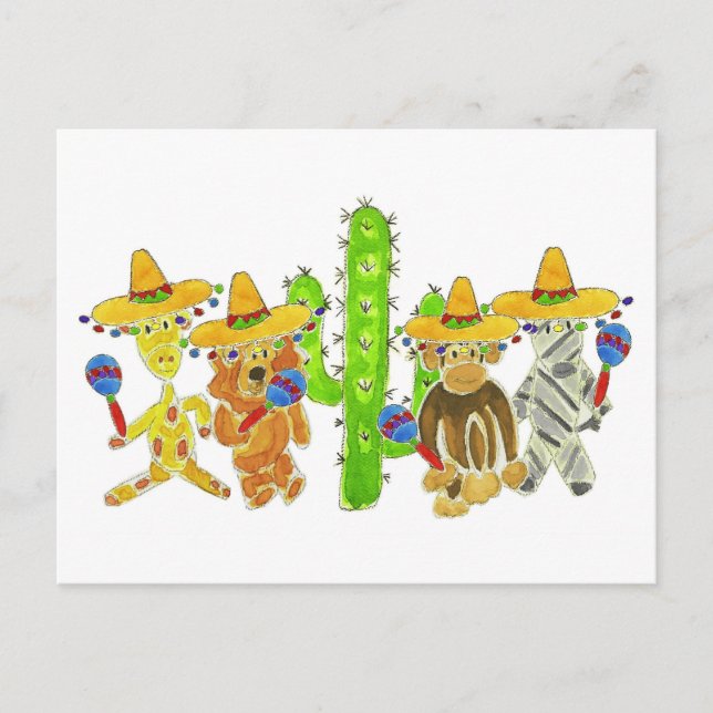 Carte Postale Critère festa mexicain (Devant)