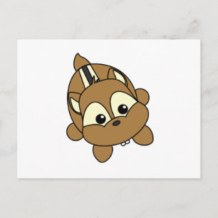 Carte Postale Critère mignon Little Chipmunk