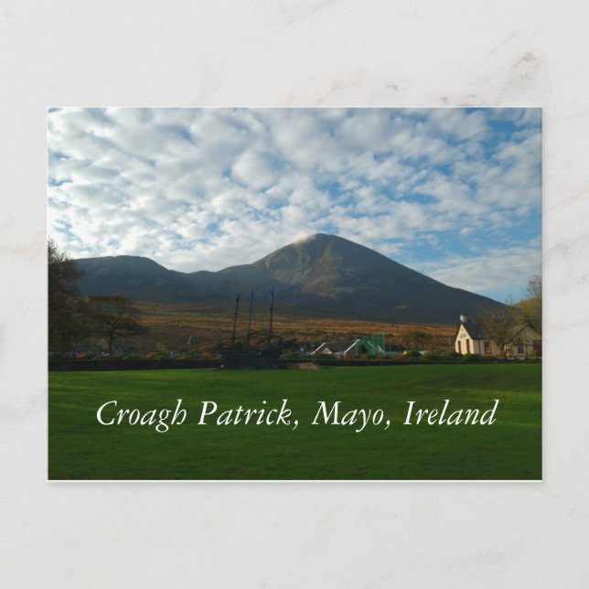 Carte Postale Croagh Patrick, Mayo Irlande (Devant)