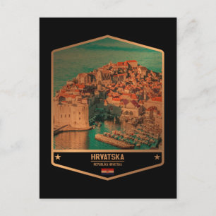 Carte Postale Croatie