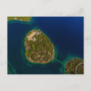 Carte Postale Croatie aérienne Mljet
