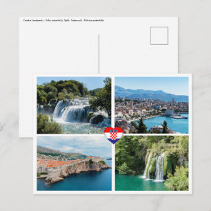 Carte Postale Croatie Beaux monuments Pittoresques - Europe