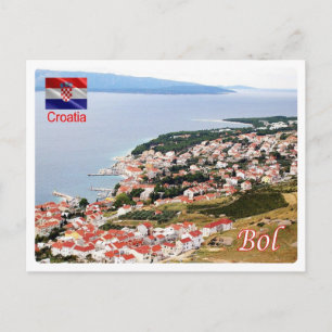 Carte Postale Croatie - Bol -