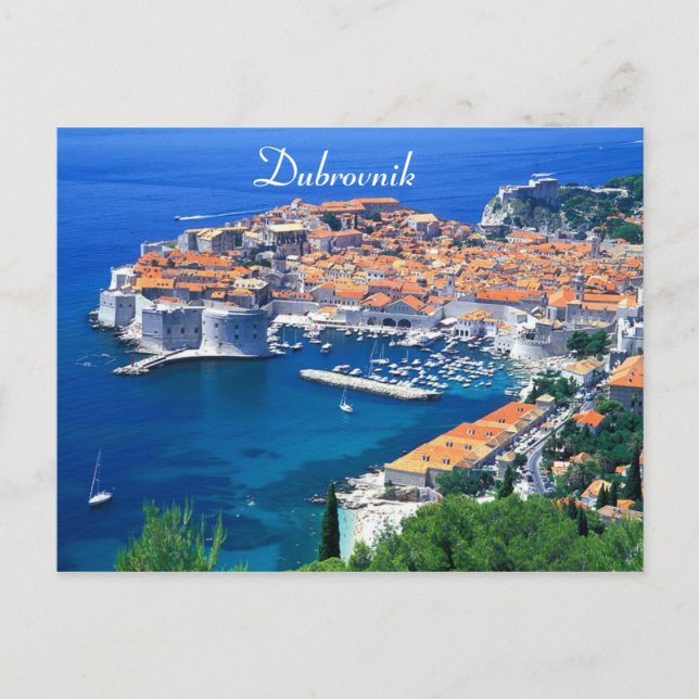 Carte Postale Croatie - Dubrovnik (Devant)