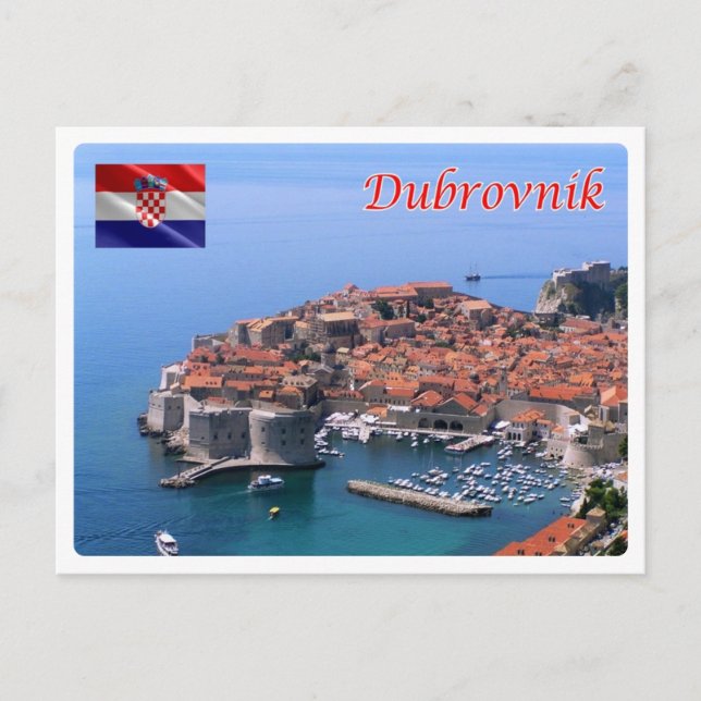 Carte Postale Croatie - Dubrovnik - (Devant)