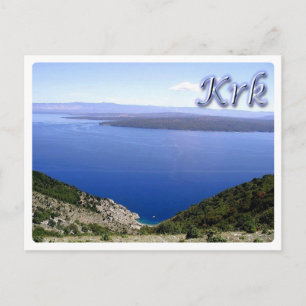 Carte Postale Croatie - Krk de Cres - Veglia -