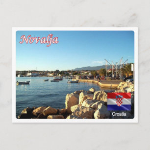 Carte Postale Croatie - Novalja -