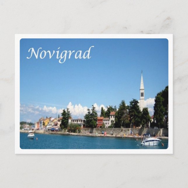 Carte Postale Croatie - Novigrad - (Devant)