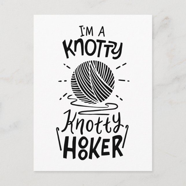 Carte Postale Crochet (Devant)