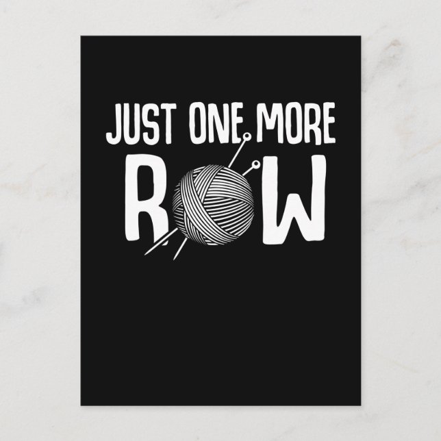 Carte Postale Crochet Maman Yarn Hobby Grandma de l'artisanat (Devant)