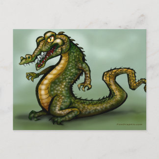 Carte Postale Crocodile