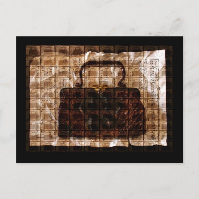 Carte Postale Crocodile Vintage (Devant)