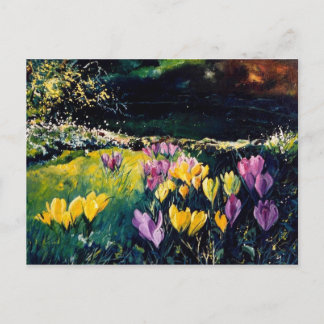 Carte Postale crocus