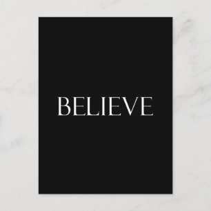 Carte Postale Croire Citations Inspirational Faith Citation