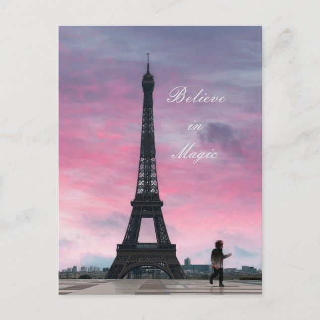 Carte Postale Croire en la magie (Devant)