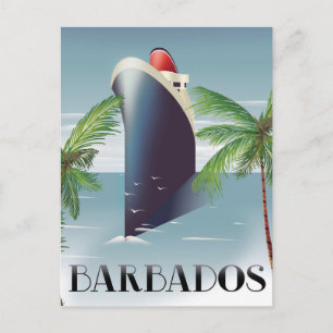 Carte Postale croisière de la Barbade