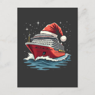 Carte Postale Croisière familiale Croisière Navire Correspondanc