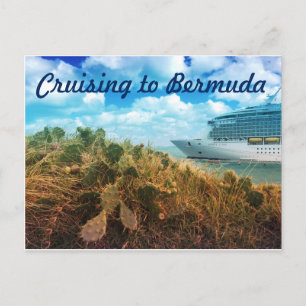 Carte Postale Croisière sur Bermuda Post Card